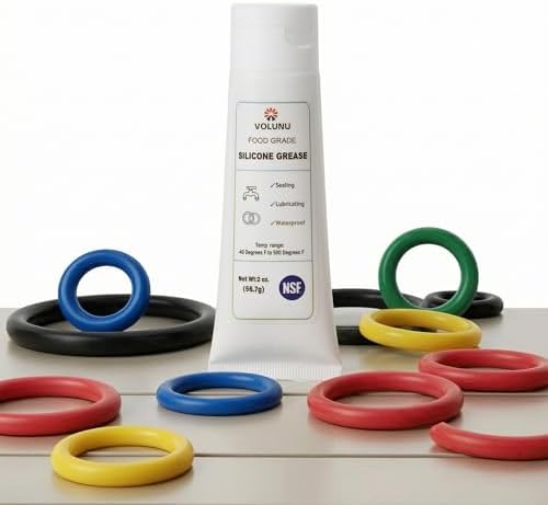 2oz Food Grade Silicone Grease for Plumbers, Valves & O-Rings