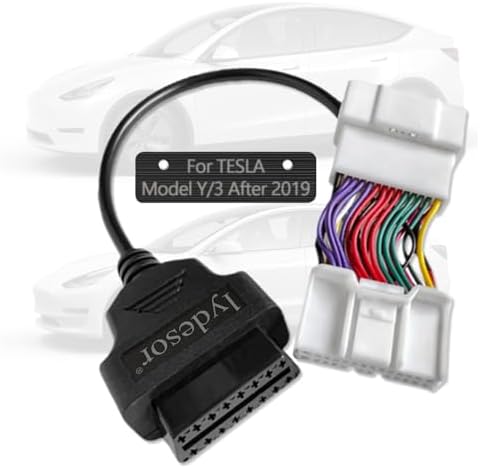 OBD2 Adapter for Tesla Model 3/Y 26Pin to 16Pin OBDDiagnostic Cable