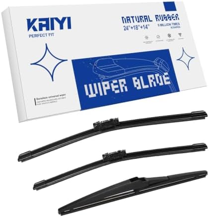 KAIYI 3 Windshield wipers Compatible with Mazda CX-9 2017-2023