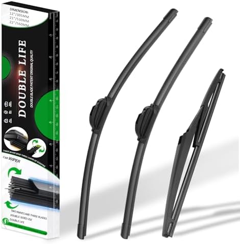 Windshield Wiper Blades compatible with Dodge Durango/Jeep Grand Cherokee