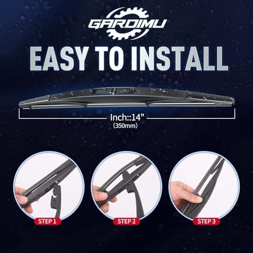Rear Wipers for Honda CR-V 2007-2011/ Acura MDX 2014-2024