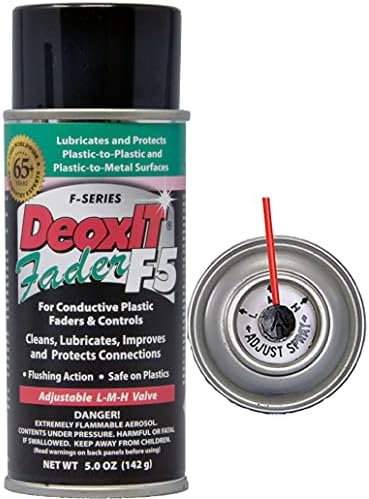 CAIG DeoxIT FaderLube Lubricant 5 oz. and Hosa G5S-6 CAIG DeoxIT GOLD Contact Enhancer 5% Spray, 5 oz. Bundle