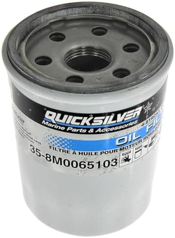 Quicksilver 4-Stroke Oil Change Kit – for Mercury Outboard Engines – 15, 20, 25, 30, 40, 50, 60, 75, 90, 115, 150, 175, 200, 225, 250, 300, 350, 400 HP