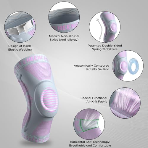 NEENCA Professional Knee Brace, Medical Knee Support for Women & Men Relief