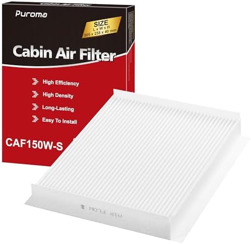Puroma Cabin Air Filter Multi-Layer for CF12150 6081C 12150-C1 Ford Lincoln