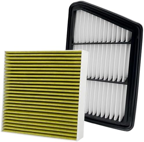 Capume 2PCS Cabin Engine Air Filter Kits Fits for CR V CRV CR-V 2.4L 2018-2019, 2017-2022 CRV 1.5L, 2016-2020 Civic 1.5L, Replacement for CF11182, 80292TF0G01, CA12259, 17220-5PH-A00