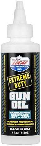 Prompt Lucas Extreme Duty 4oz Gun Oil 10877 - Grease Tube 10889 - Needle Oiler 10875