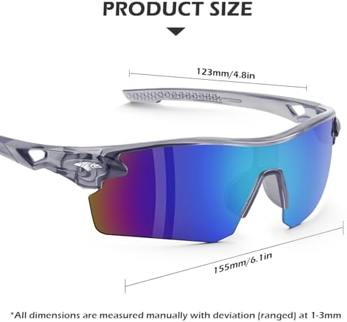 OXG 12 Pack Safety Glasses for Men Women, ANSI Z87.1 Safety Goggles Impact Resistant Protective Eyewear for Work, Outdoor