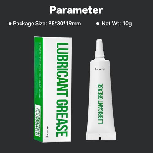Creality 2PCS Lubricant Grease Gear Grease Reduce Noise Good Lubrication Effect Lubricating Oil for Ender 3 V2/Ender 3 V3/V3 SE/KE/Ender 3 V3 Plus/K1/K1 Max/K1C/ 3D Printer and CNC Machine Guide Rail