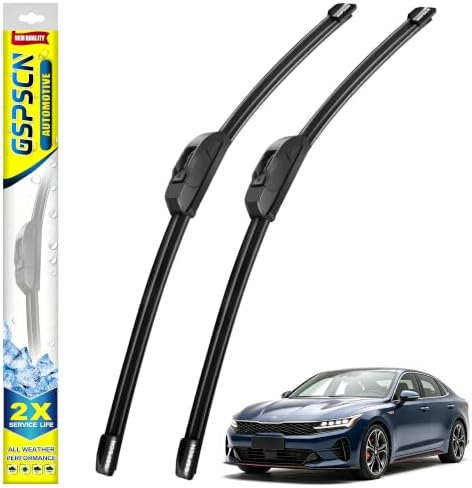 GSPSCN Windshield Wiper Blades for Kia K5 2021-2026 (Pack of 2)