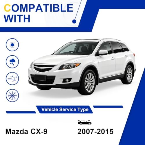 KAIYI 3 Windshield wipers Compatible with Mazda CX-9 2007-2015