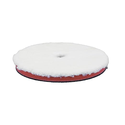 Maxshine Universal Microfiber 6” Polishing Foam Pad for Finishing – Hook and Loop, for DA and Rotary Polishers, Ultra-Soft Microfiber pad