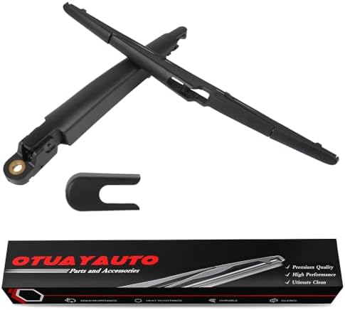 OTUAYAUTO Rear Wiper Arm and Blade Set - Replacement for Kia Seltos 2019-2024 Back Window Wiper Accessories Assembly OEM 98850-C5100