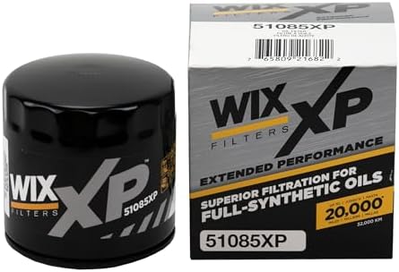 WIX 51085XP WIX XP Oil Filter Replacement, Built for Synthetic Oil - Compatible With Chrysler/Dodge/Jeep Vehicles (91-08), Mitsubishi Eclipse (95-99)