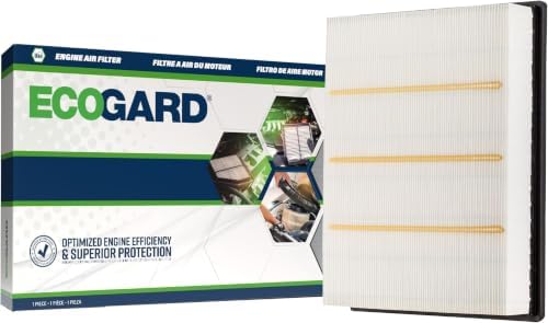 ECOGARD XA5314 Premium Engine Air Filter Fits 2000-2014 Chevrolet Tahoe, 2001-2014 Silverado 2500 HD, 2000-2014 Suburban 1500, 2000-2014 GMC Yukon, 2001-2014 Sierra 2500 HD (Pack of 6)