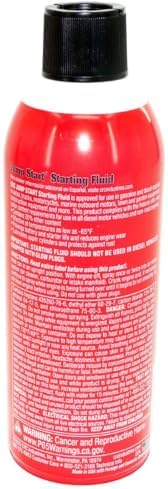 CRC 05671-12PK Starting Fluid with Lubricity, 11 fl. oz., Pack of 12