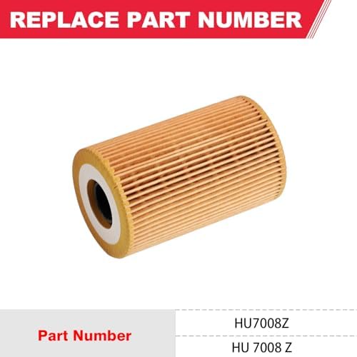 2Pcs Oil Filter Fit for VW Passat 2.0L L4 Diesel TDi Engine HU7008Z