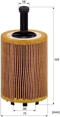 Mann Filter HU 719/7 x Cartridge Oil Filter Replacement Compatible With Audi A3 (2010-2013), A3 Quattro (2005-2009), TT Quattro (2004-2009), SEAT Alhambra (2001-2008), Volkswagen Beetle (2012-2014)