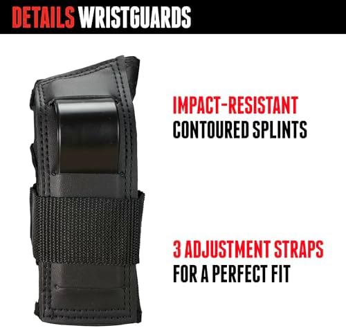 Triple Eight Saver Series Pad Set with Kneesavers, Elbowsavers and Wristsavers, Large