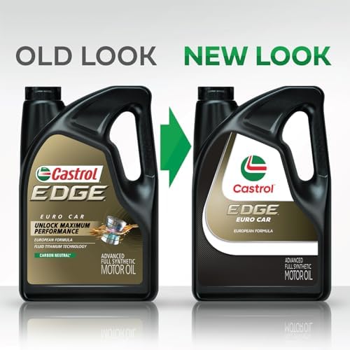 Castrol EDGE Euro 5W-40 A3/B4 Advanced Full Syn Motor Oil, 5 Qt, Pack of 3