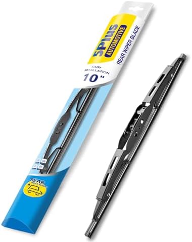 5 PLUS® 10 Inch Rear Windshield Wiper Blade - Original Quality,Quiet Wiping