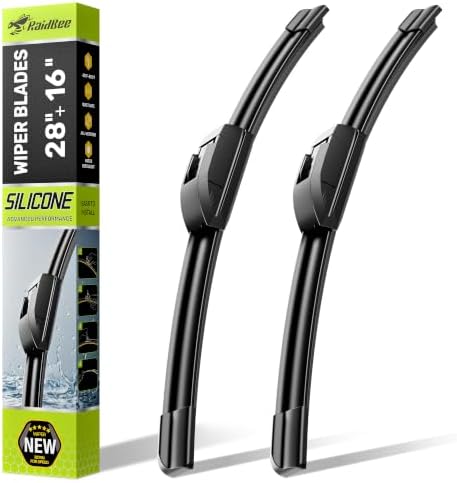 28" and 16" Silicone Windshield Wiper blades Replacement for