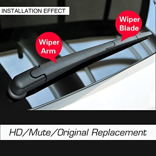 Replacement for Lexus CT200h 2011-2017 Silent Wipers -FAPIUO Front and Rear Windshield Wipers 26"/18"+8" Full Blade Set (3 Pack)