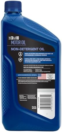 Valvoline Daily Protection Non-Detergent SAE 30 Conventional Motor Oil 1 QT