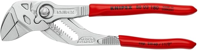 Knipex 9K 00 80 45 US Pliers Wrench Set, 6"/7"/10", 3-Piece