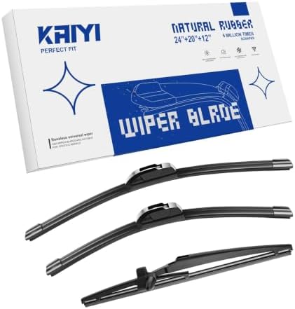 KAIYI 3 Windshield wipers Compatible with Toyota 4Runner 2010-2024
