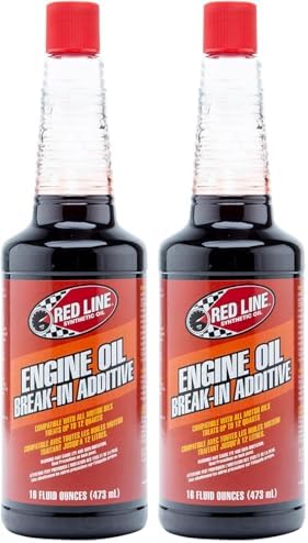 Red Line 81403 Engine Oil Break-In Additive - 16 Ounce (Pack of 2)