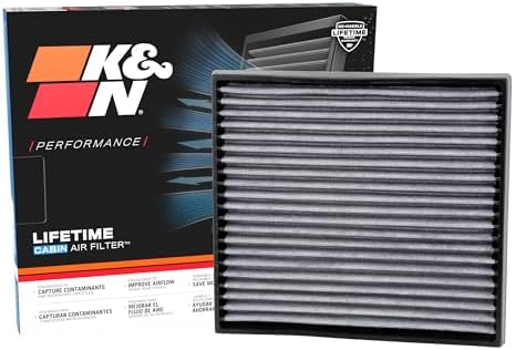 K&N LIFETIME Cabin Air Filter: Washable, Clean Air for your Cabin, VF2009