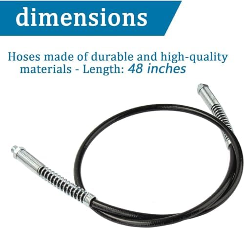 49-16-2647 Grease Gun Hose 48" for Milwauke M-18 Grease Gun