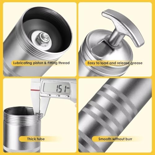Grease Tube Compatible with Milwaukee Grease Gun and Dewalt Grease Gun