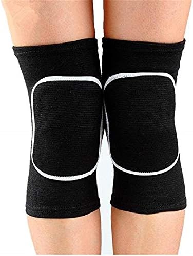 JUMISEE Kids Knee Pad, Anti-Slip Padded Sponge Knee Brace Breathable Flexible Elastic Knee Support for Football Volleyball Dance Skating Basketball Sports