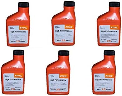 Stihl 0781 319 8015 High Performance 2-Cycle Engine Oil, 6.4oz, Pack Of 6