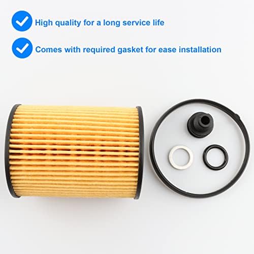 Oil Filter, Replace 26350-2S000, PG99527EX Compatible with Hyundai Kia 2.5L - 2022-2025 Santa Cruz & Tucson, 2021-2025 Santa Fe & K5 & Sorento, 2020-2025 Sonata, 2023-2025 Sportage - Not For 1.6L