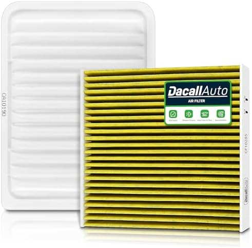 Engine&Cabin Air Filter Set for Toyota Corolla (09-19) 1.8L,CF10285 CA10190