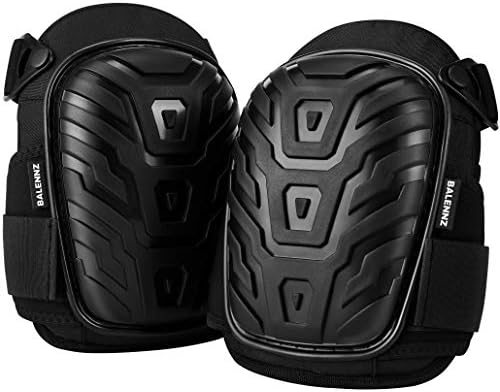BALENNZ Professional Knee Pads for Work - Heavy Duty Foam Padding Gel Construction Knee Pads with Strong Double Straps – Comfortable Knee Protection for Indoor and Outdoor Use (Knee High)