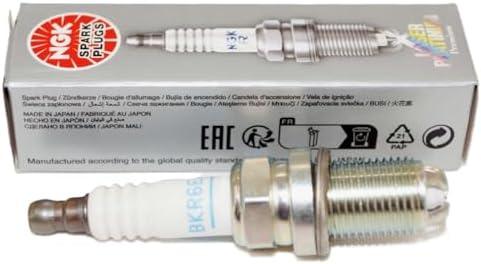 NGK 3199 Laser Platinum Spark Plugs BKR6EQUP Compatible with Select Audi 97-01, BMW 92-06, Cadillac 03-04, Porsche 01-05, VW 98-05, Volvo 95-04 Models (6 Pack)