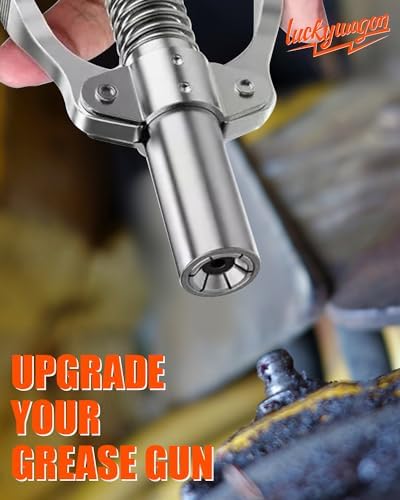 Pro Grease Gun Coupler Set, Grease Gun Tips, 12,000 PSI, 5-Pack
