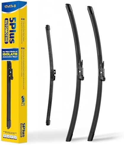 5 PLUS Custom-Fit Wipers fits 2021-2026 Ford Bronco Windshield Wipers
