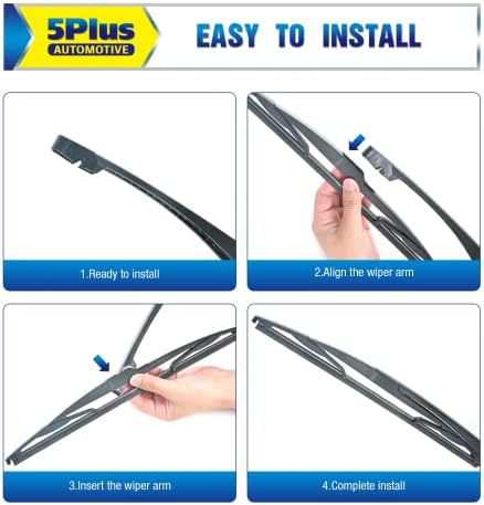 5 PLUS 14" Back Wiper fits Ford Edge 2007-2014,Transit Connect 2014-2022