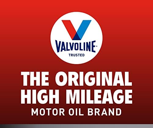 Valvoline Full Synthetic High Mileage with MaxLife Technology SAE 10W-30 Motor Oil 1 QT (Pack of 2)