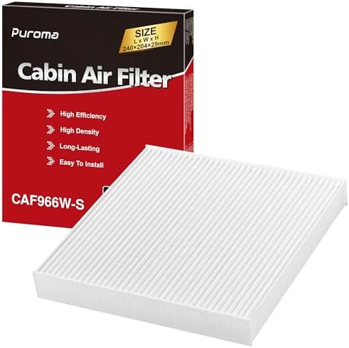 Puroma Cabin Air Filter Multi-Layer for 6091C CP966 CF11966 Buick Chevrolet