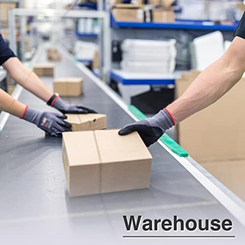 KAYGO Safety Work Gloves, MicroFoam Nitrile Coated, Men Women,KG18N