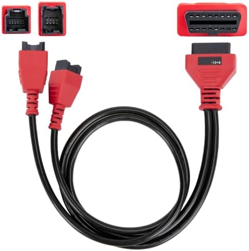 12+8 Pin Connector to OBD2 Adapter, 2.6FT Secutiry Gateway Bypass Cable
