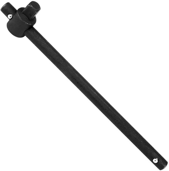 Fafeicy Sliding T Handle Socket Wrench Breaker Bar Heavy Duty Steel with High Torsion Force for Automotive and Industrial Applications(1 inch)