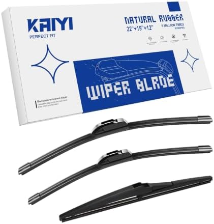 KAIYI 3 Windshield wipers Compatible with Toyota Rav4 2001-2005