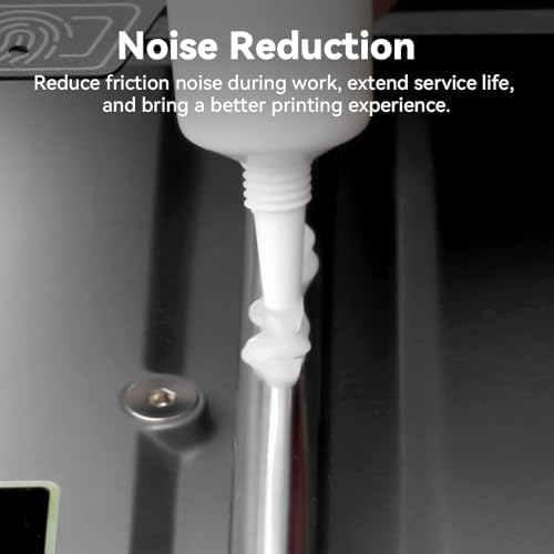 Creality 2PCS Lubricant Grease Gear Grease Reduce Noise Good Lubrication Effect Lubricating Oil for Ender 3 V2/Ender 3 V3/V3 SE/KE/Ender 3 V3 Plus/K1/K1 Max/K1C/ 3D Printer and CNC Machine Guide Rail